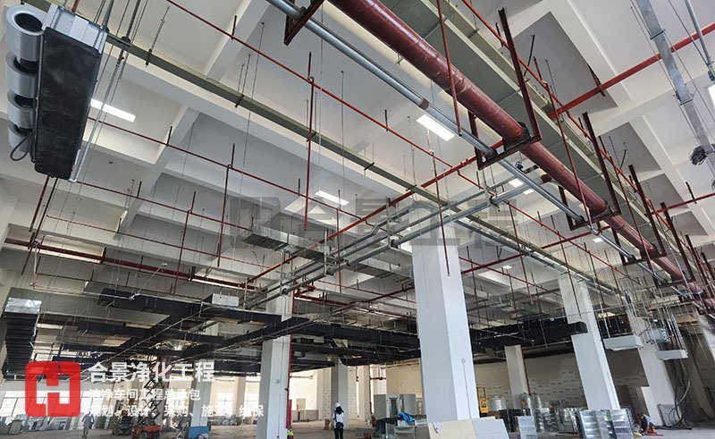 宇皓新型光學(xué)材料無(wú)塵車間廠房